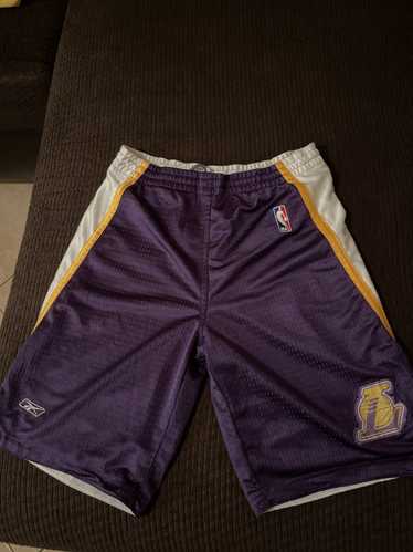 Asics × NBA vintage LAKERS NBA ASICS jersey shorts - image 1