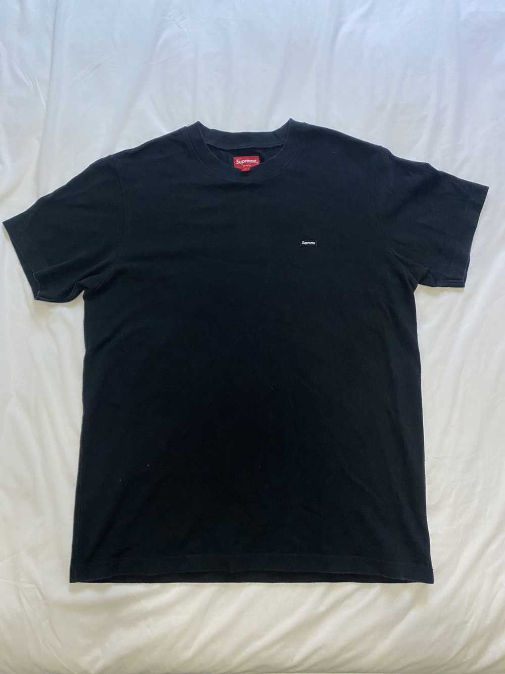 Supreme Supreme Black Pique Tee M - image 1