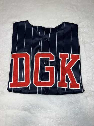 DGK Growth White Baseball Jersey