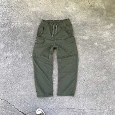 Army Tex Suisse 1972 Work Army Pants Cargo Size M Cotton beige