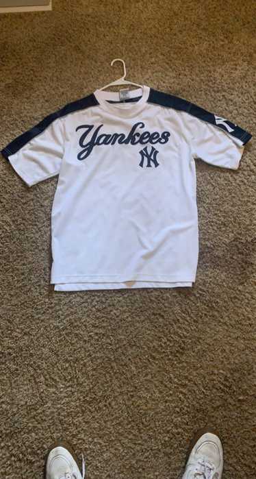 Vintage 00s Navy MLB New York Yankees Baseball Jerseys - Large Polyester–  Domno Vintage