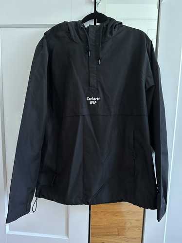 Carhartt Wip Black Carhartt WIP Logo Windbreaker - image 1