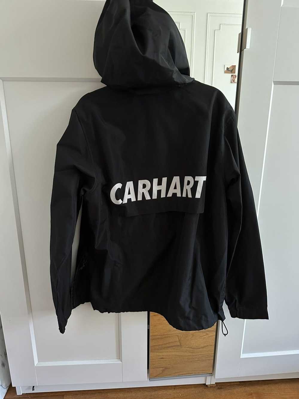 Carhartt Wip Black Carhartt WIP Logo Windbreaker - image 2