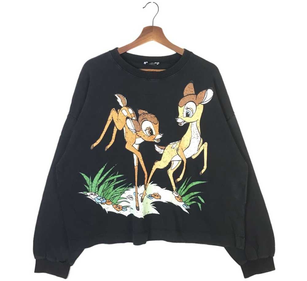 Disney × Zara Disney Bambi Oversize Baggy Sweatsh… - image 1