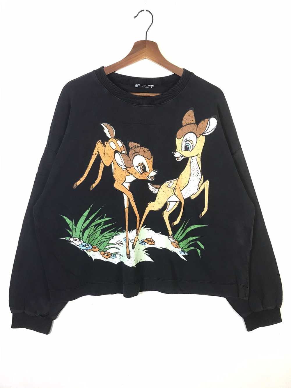 Disney × Zara Disney Bambi Oversize Baggy Sweatsh… - image 2