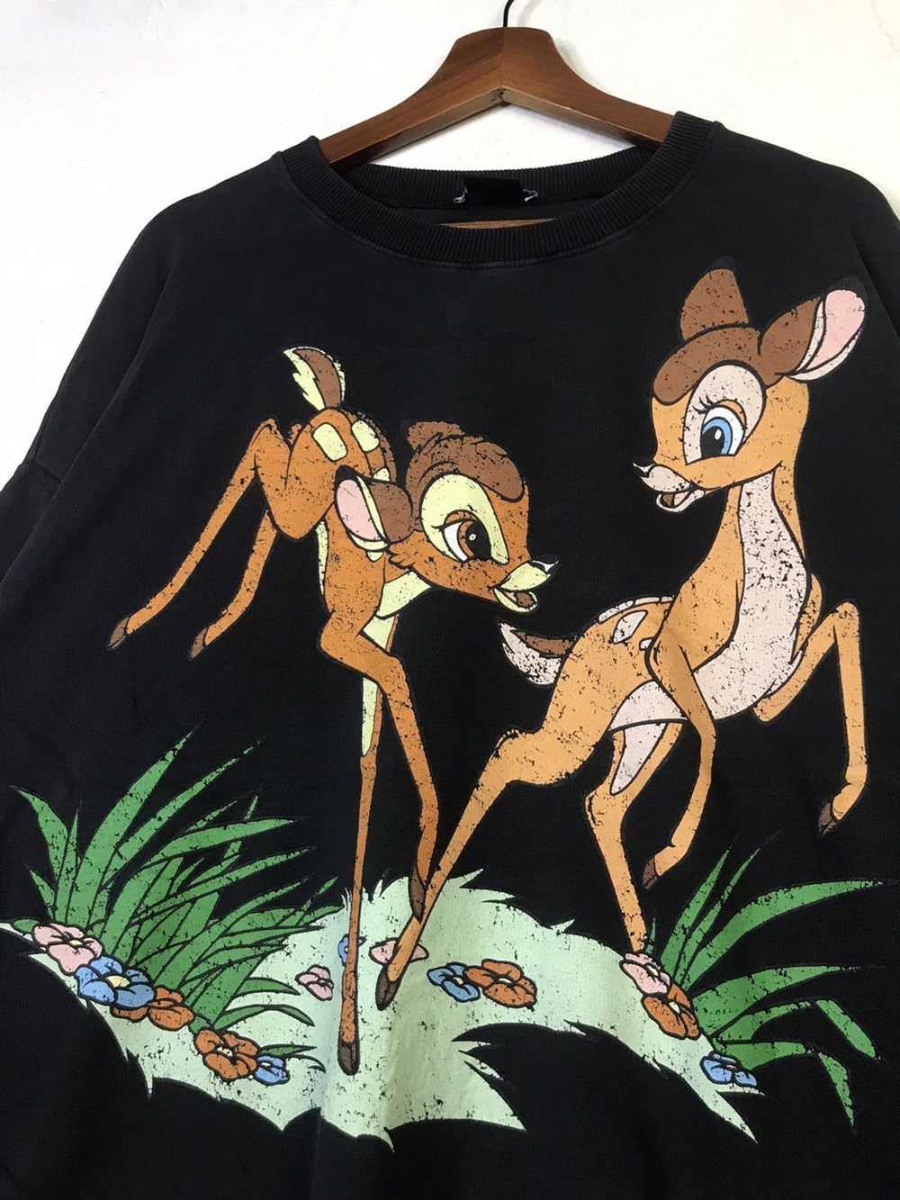 Disney × Zara Disney Bambi Oversize Baggy Sweatsh… - image 3