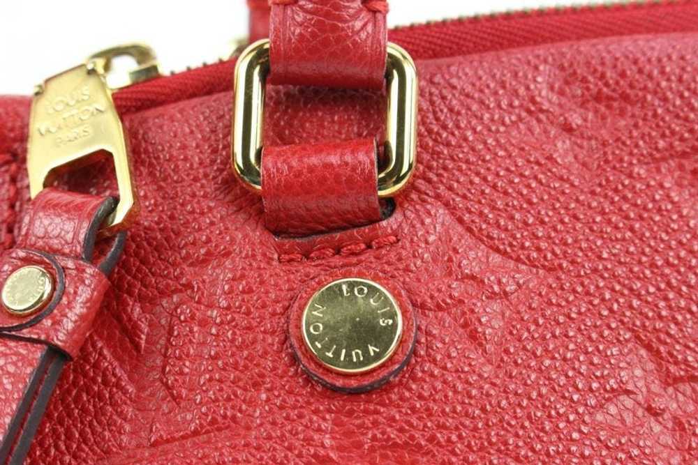 Louis Vuitton Louis Vuitton Red Monogram Leather … - image 11