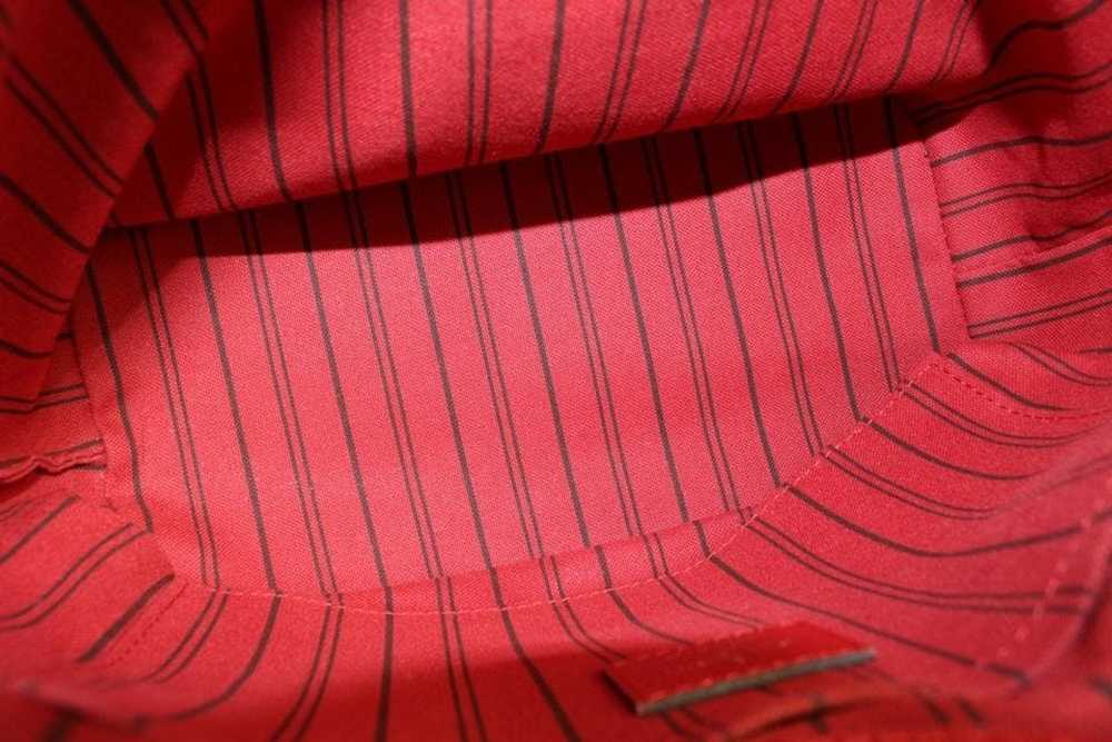 Louis Vuitton Louis Vuitton Red Monogram Leather … - image 4