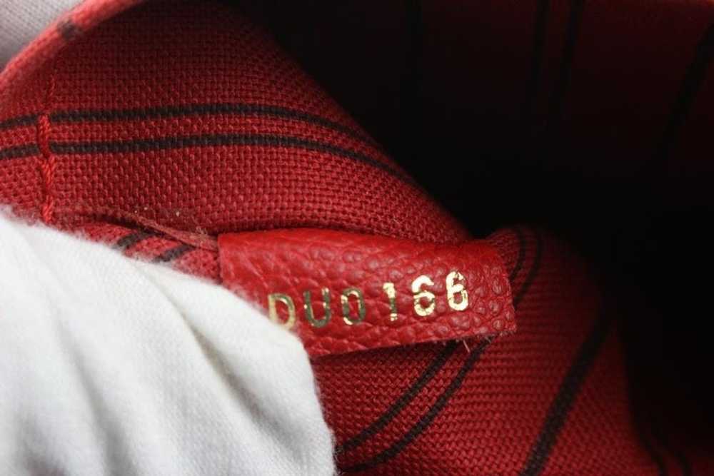 Louis Vuitton Louis Vuitton Red Monogram Leather … - image 5