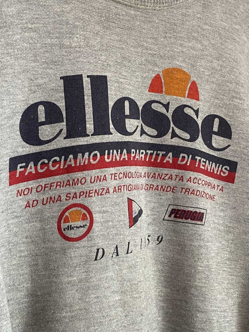 Ellesse × Italian Designers × Vintage ELLESSE cre… - image 4