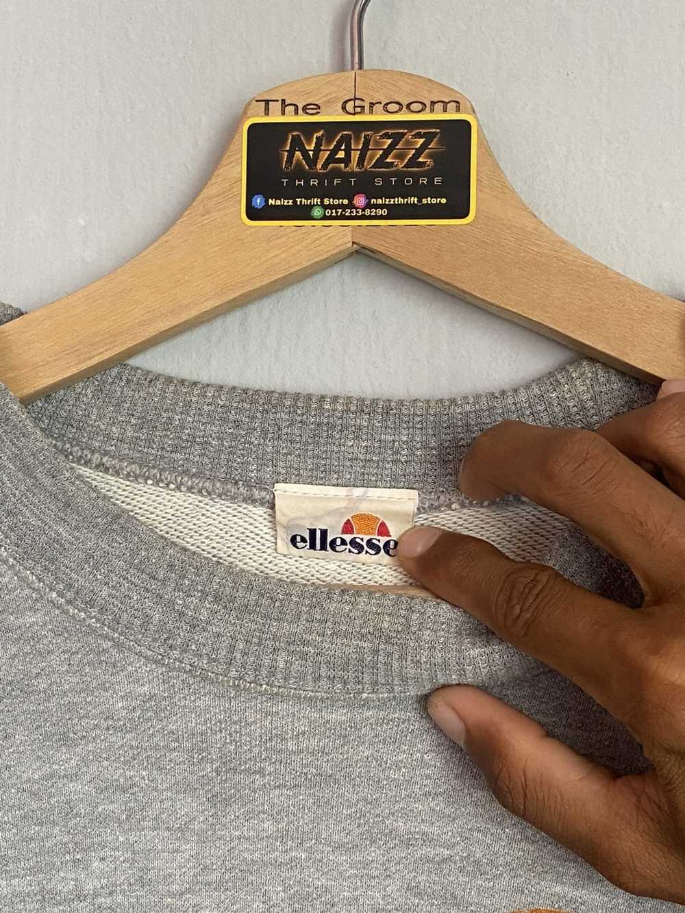 Ellesse × Italian Designers × Vintage ELLESSE cre… - image 9