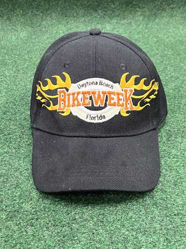 BIKE WEEK 2005 デイトナ キャップ Daytona Beach Motorcycle Biker Hat Black Bike Week Cap 2005