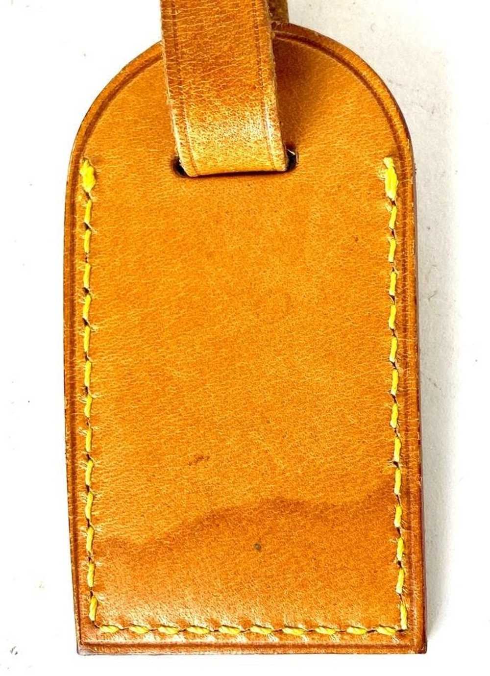 Louis Vuitton Louis Vuitton Vachetta Luggage Tag … - image 10