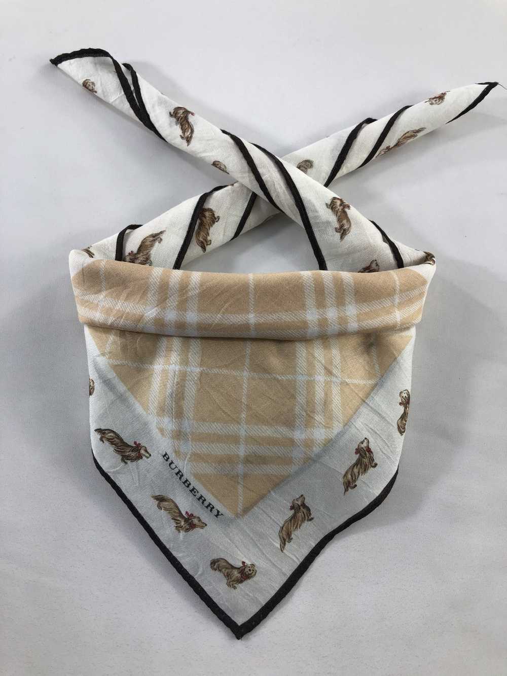 Japanese Brand × Vintage Burberry handkerchief/ba… - image 3