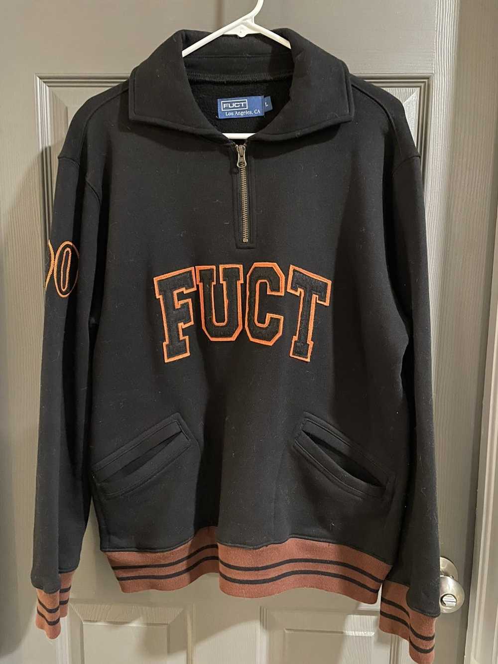 Fuct FUCT ACADEMY LOGO QUARTER ZIP - image 1