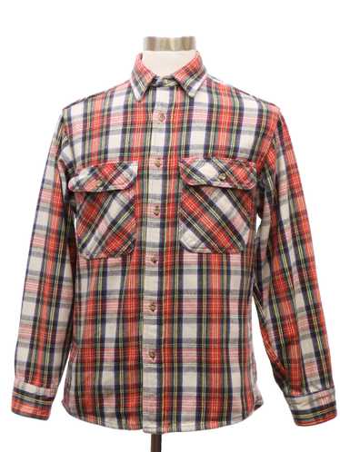 1980's Private Property Mens Heavy Cotton Flannel 