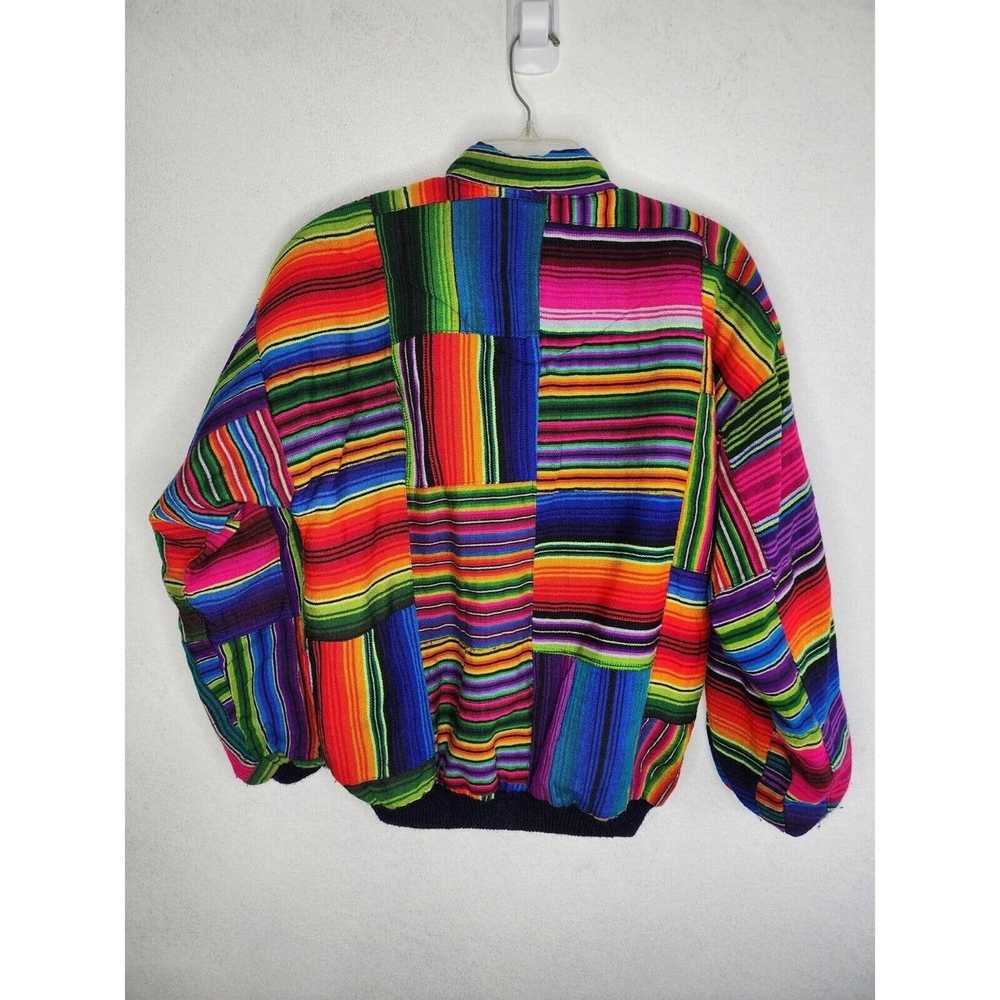 Vintage VTG 80’s 90’s Handmade Guatemala Patchwor… - image 2