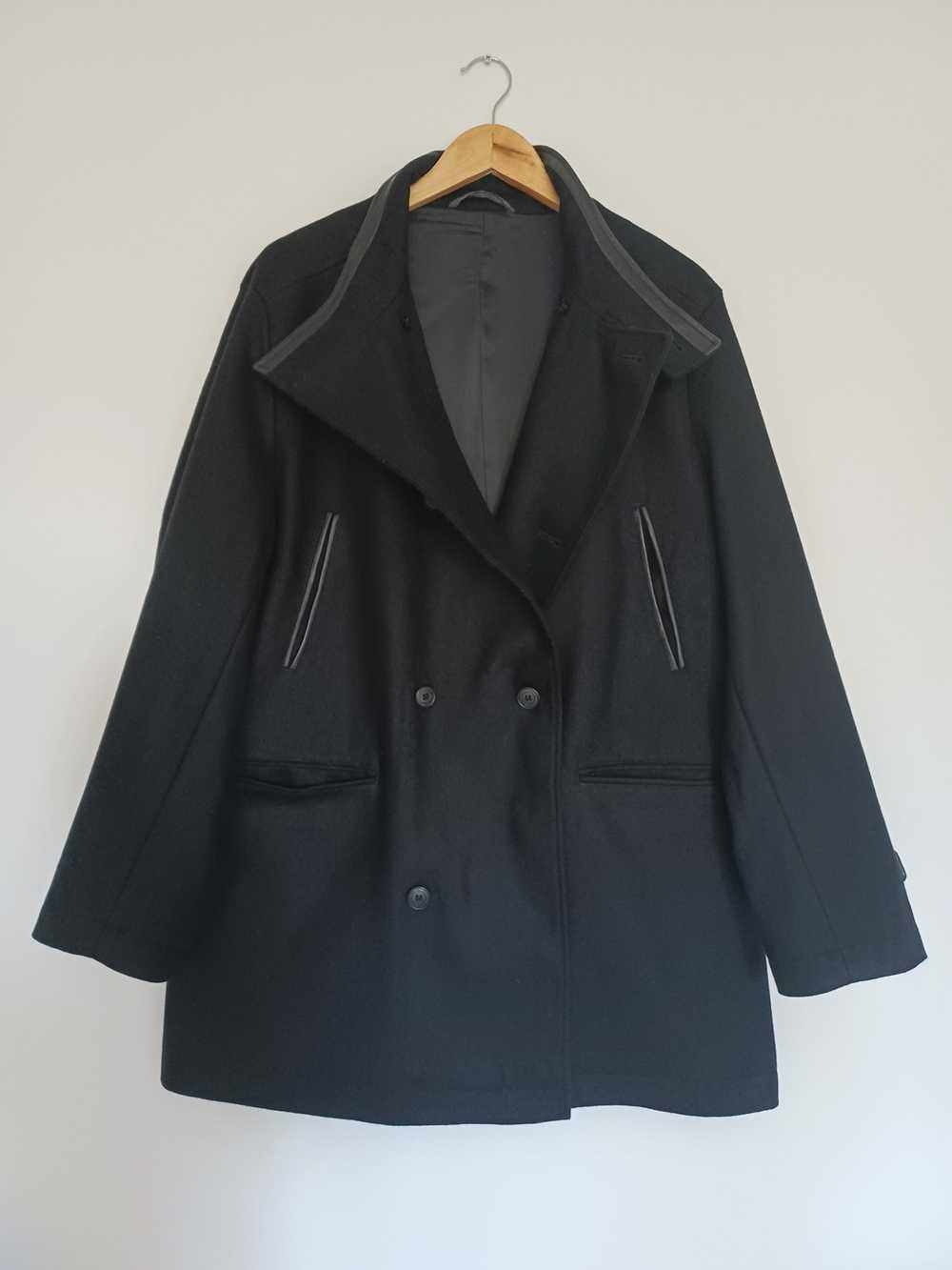 Jasper Conran Classic black wool coat - image 1