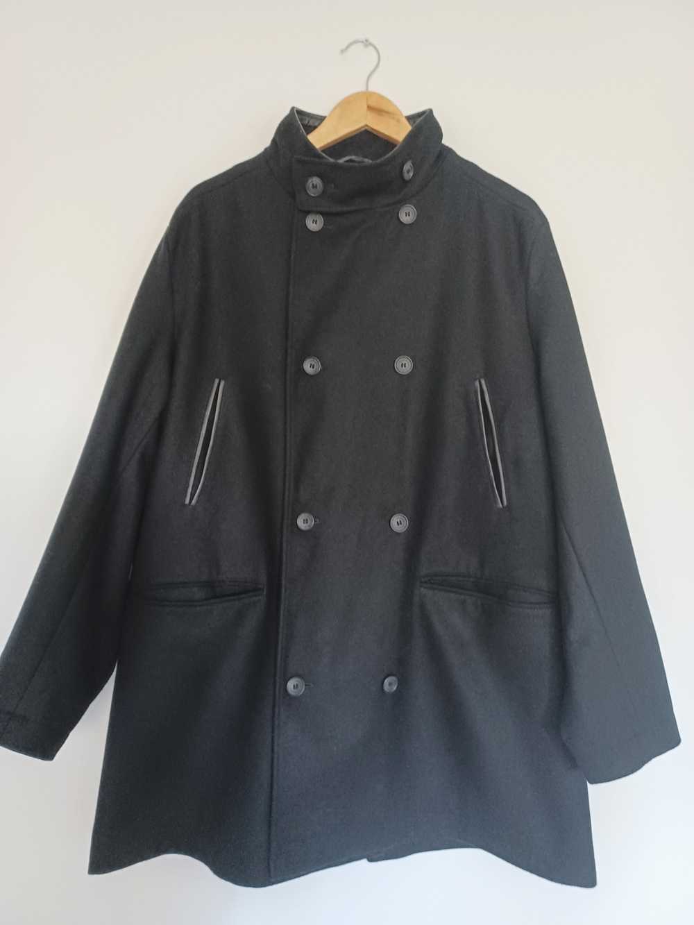 Jasper Conran Classic black wool coat - image 3