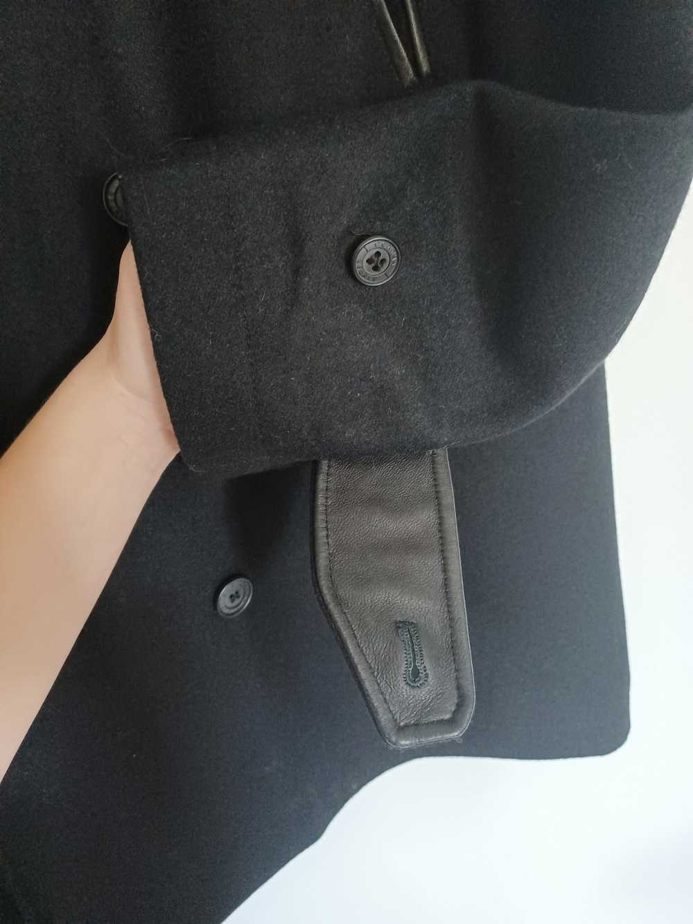 Jasper Conran Classic black wool coat - image 9