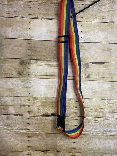 Rainbow × Vintage Adjustable Wide Rainbow Belt