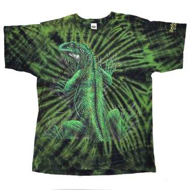 Streetwear × Tee × Vintage Vintage Iguana Rainfor… - image 1