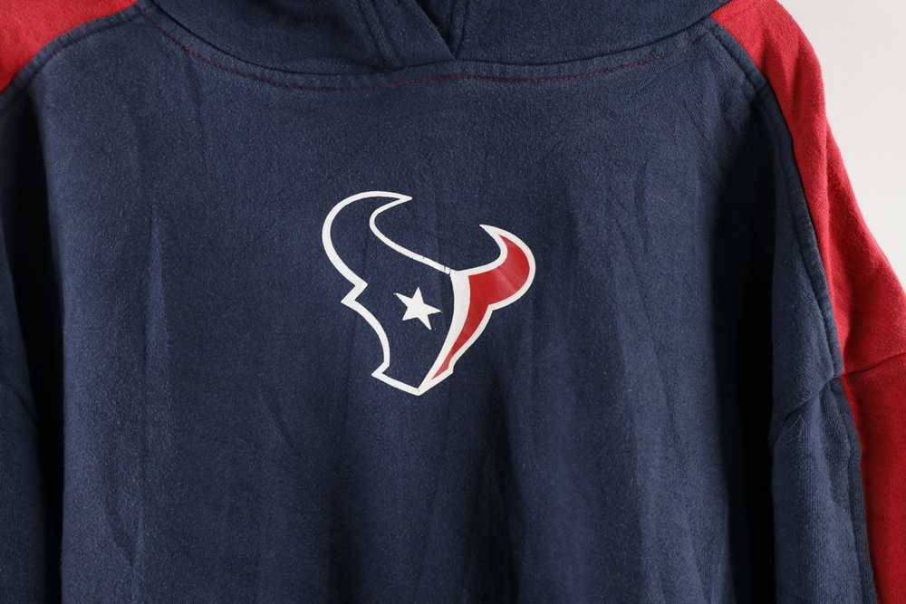 Vintage HOUSTON TEXANS Shirt Adult Large L Blue Short Sleeve Crew Neck NFL  Y2K