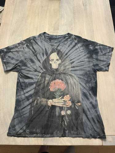Yeezus Tour Camo Olive Bleached Tee Shirt Kanye West T-Shirt I