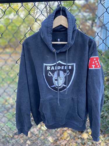 Black MAN DeFactoFit NFL Las Vegas Raiders Boxy Fit Hoodie Kangaroo Pocket  Sweatshirt 2723722