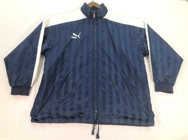 Puma × Sportswear × Vintage Vintage Puma Blue Win… - image 1