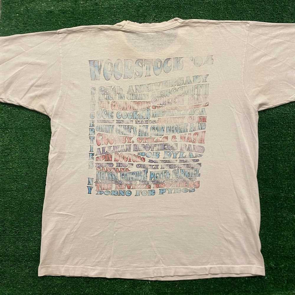 Band Tees × Made In Usa × Vintage Woodstock Festi… - image 3