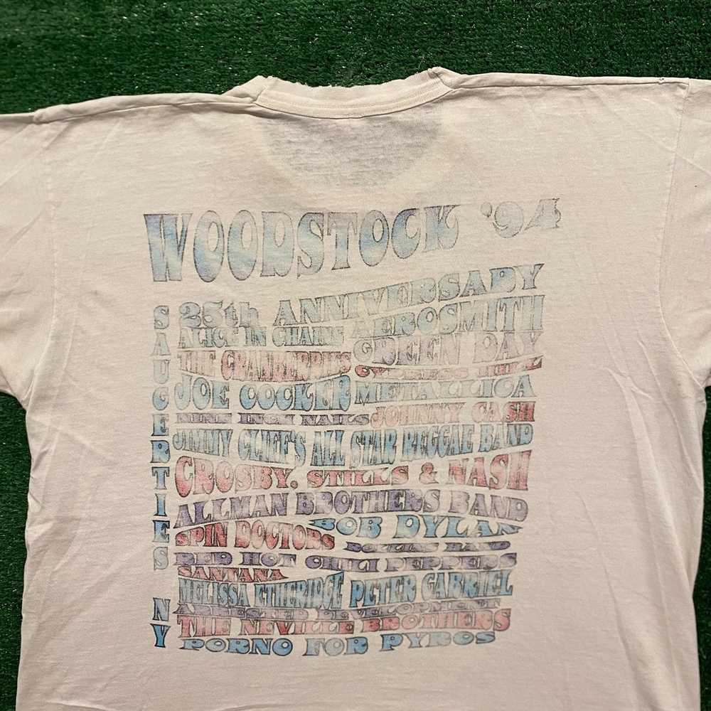 Band Tees × Made In Usa × Vintage Woodstock Festi… - image 4