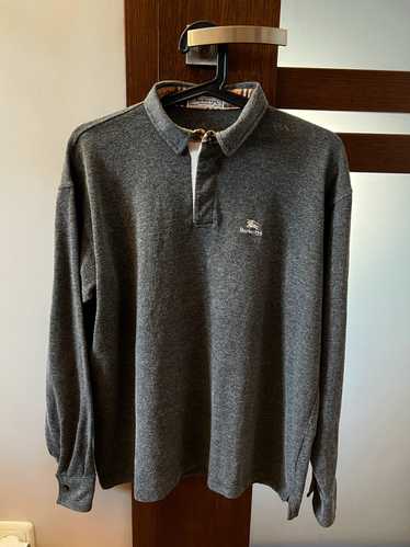 Burberry Burberry Grey Long Polo Sweatshirt Nova C