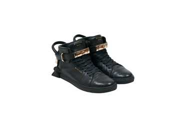 Buscemi Buscemi 100MM Black Black White Python Gem