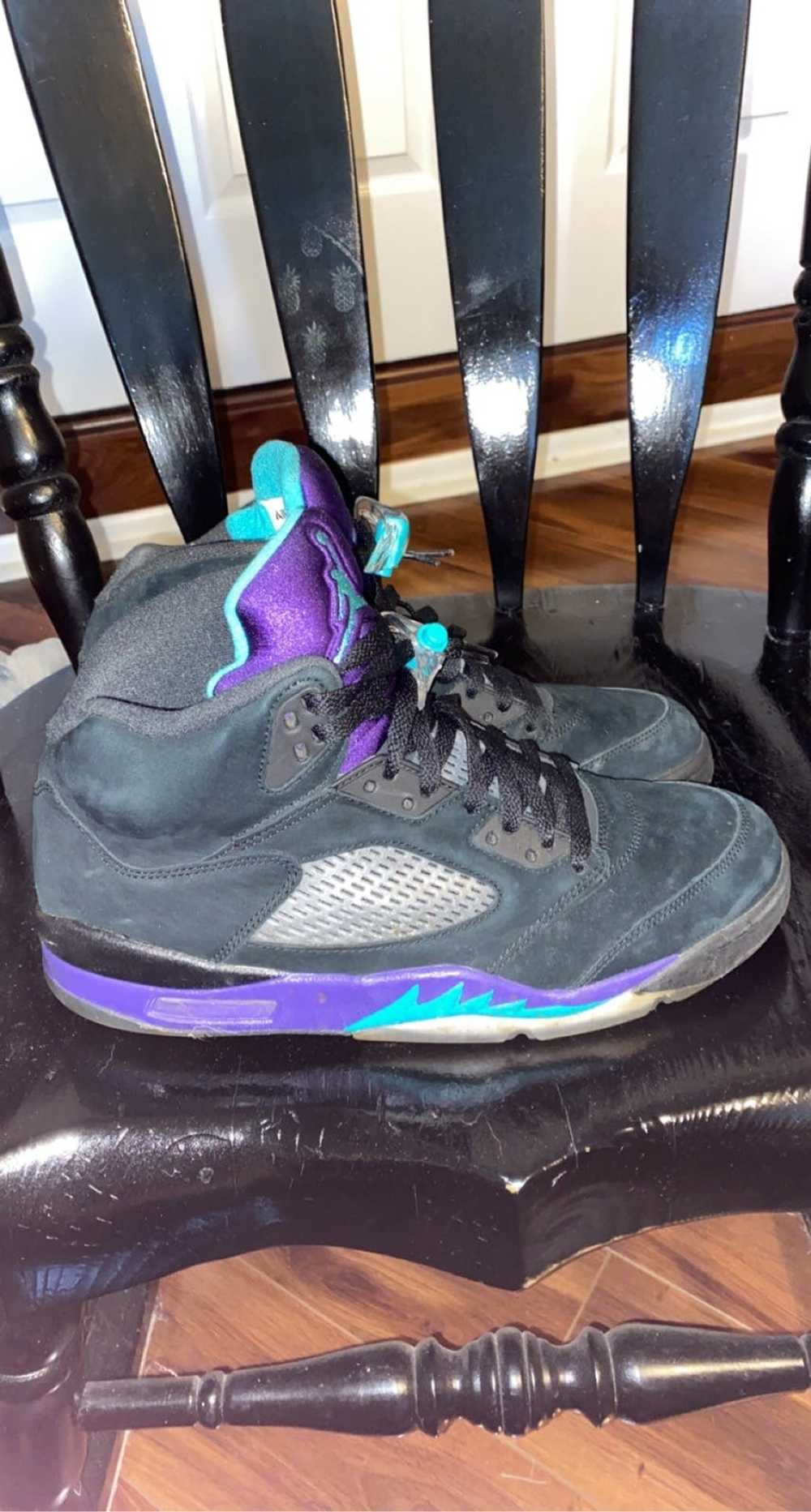 Jordan Brand × Nike Jordan 5 Black Grape - image 1