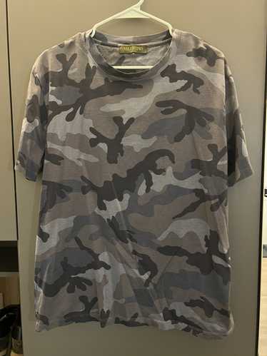 Valentino Valentino camouflage rockstud shirt