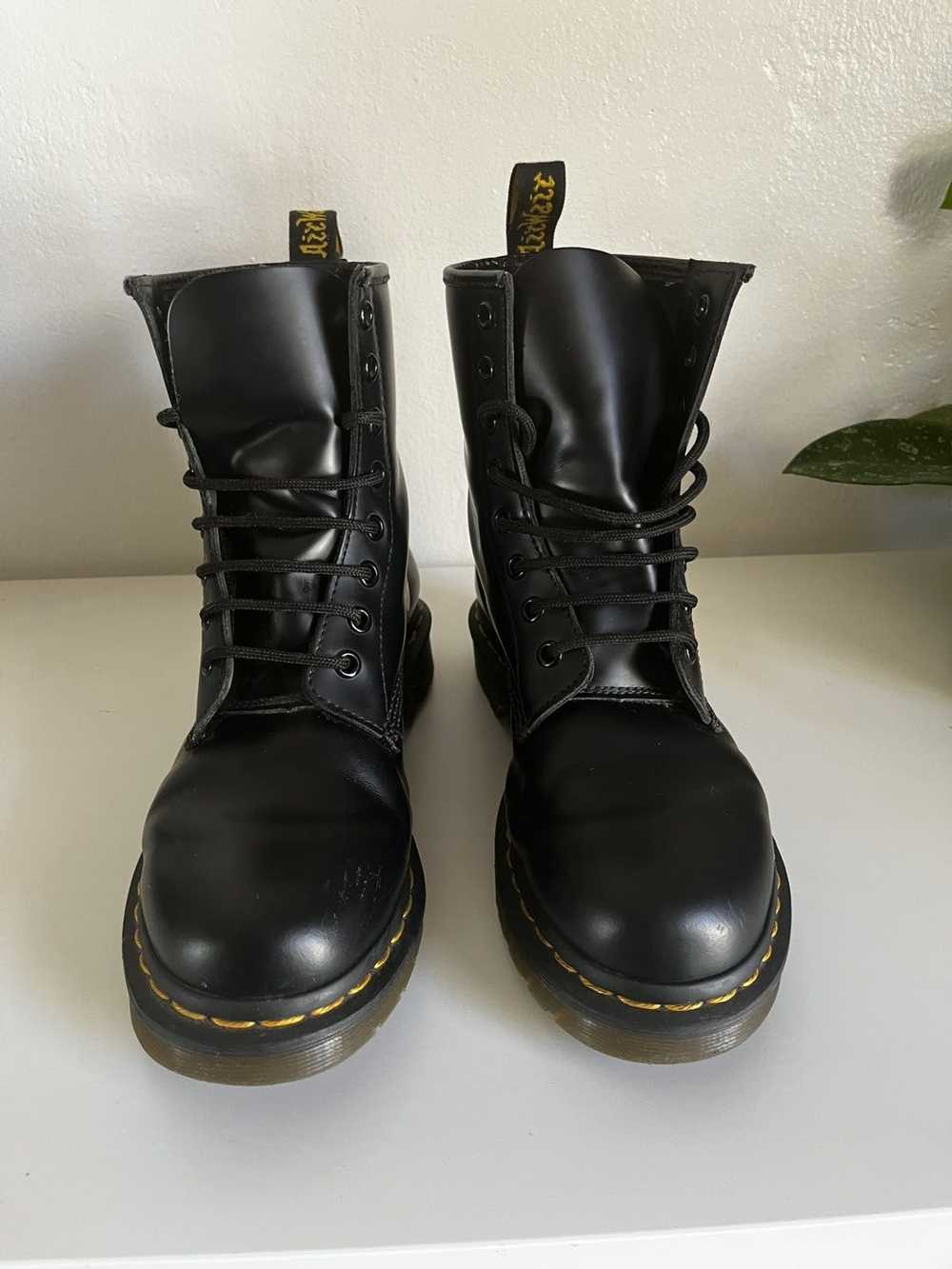 Dr. Martens Smooth Leather Doc Marten 8 Eye Boot - image 2