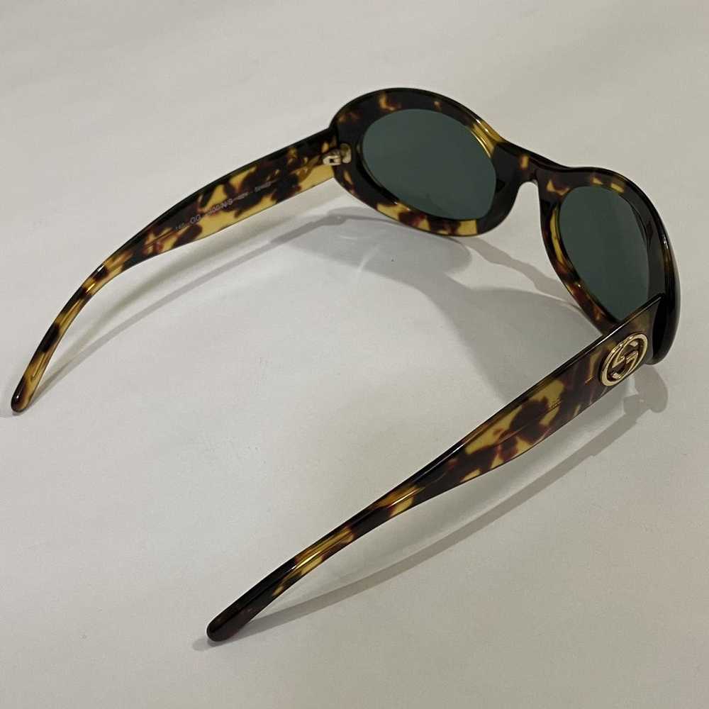 Gucci × Vintage Gucci 1996 Tom Ford Oval Sunglass… - image 2