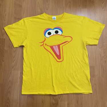 Vintage 2001 Sesame Street Live Tour T-Shirt Big Bird Elmo Cookie