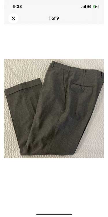 Brooks Brothers × Vintage Flat Front Wool Trouser