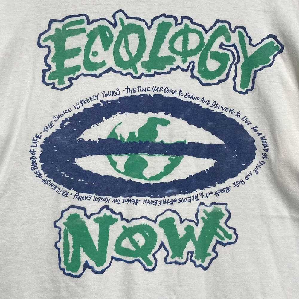 Art × Vintage ECONOLOGY NOW Save the Earth Vintag… - image 2