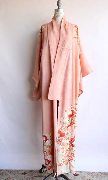 Vintage Silk Kimono with Obi