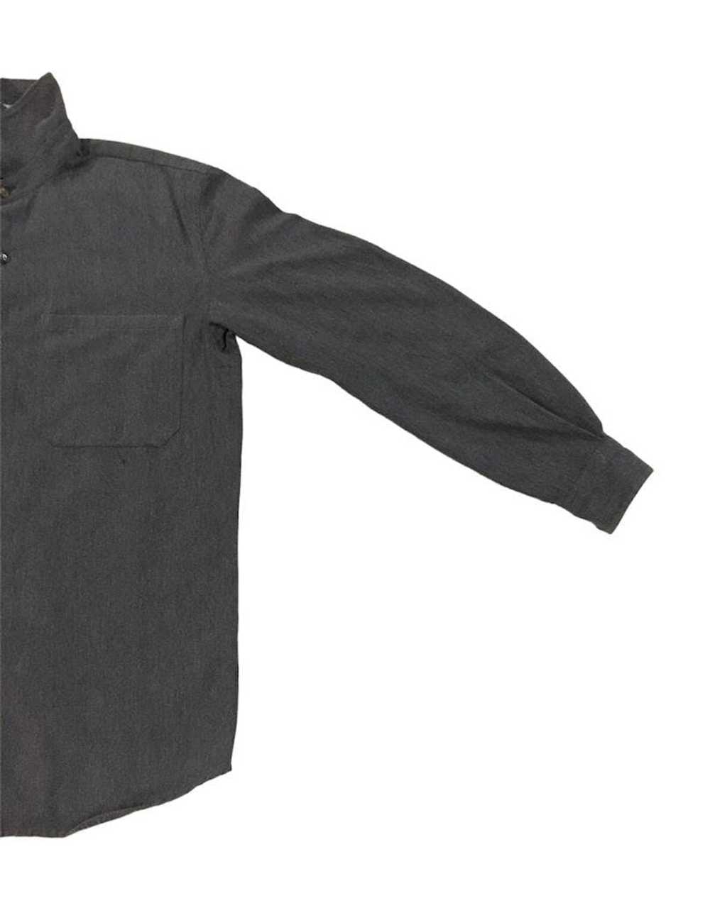 Agnes B. Agnes B Plain Long Sleeve Button Up Shirt - image 4