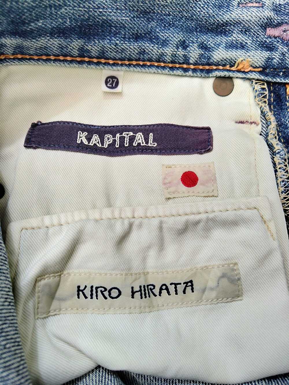 Kapital × Vintage Vintage Kapital Flare Selvedge … - image 7