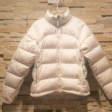 The North Face North Face Womens Medium White Nup… - image 1