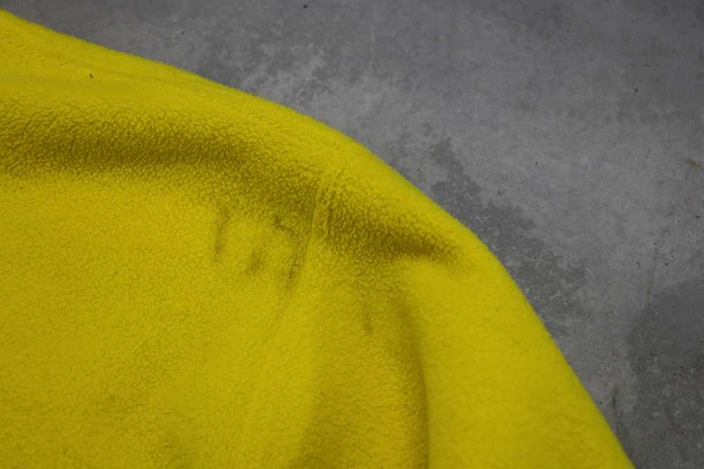 Gap × Streetwear × Vintage GAP Yellow Fleece Hood… - image 10