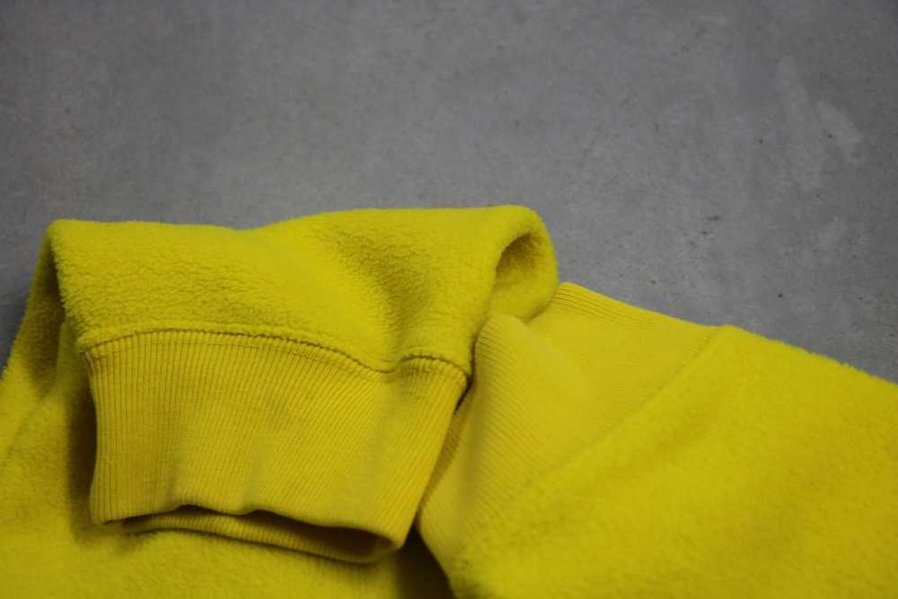 Gap × Streetwear × Vintage GAP Yellow Fleece Hood… - image 6