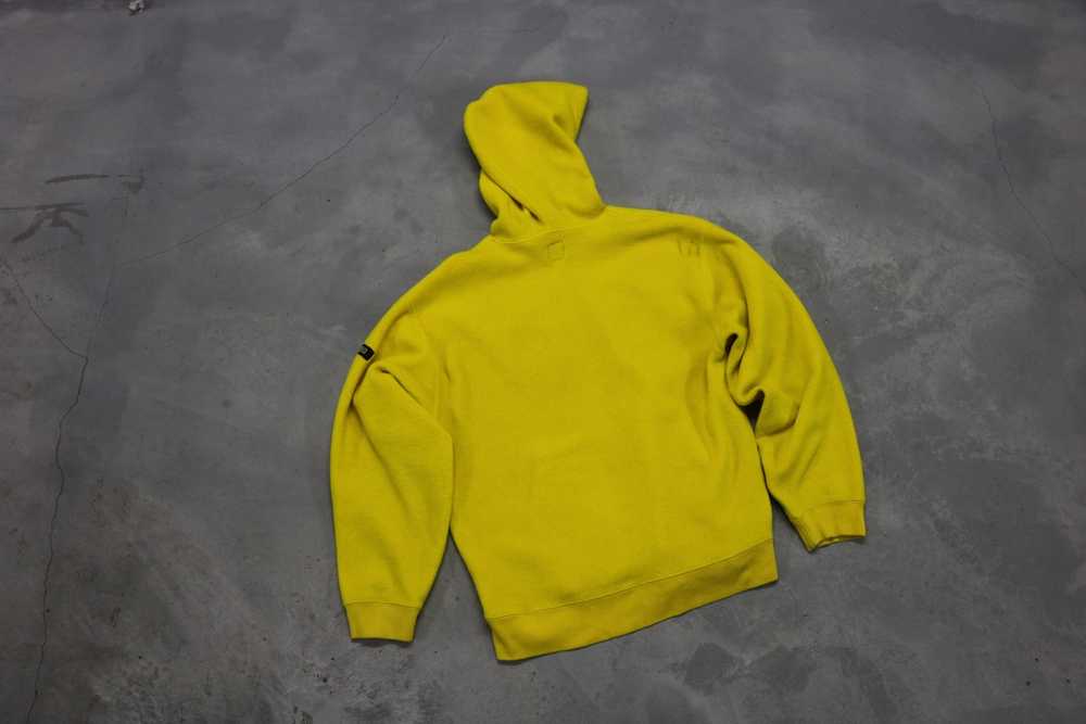 Gap × Streetwear × Vintage GAP Yellow Fleece Hood… - image 8