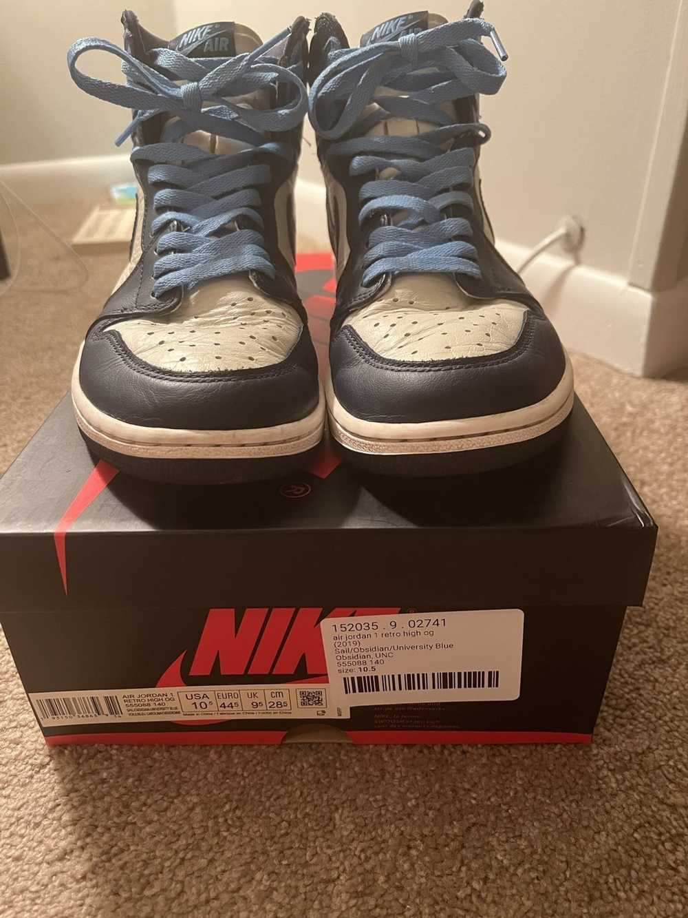 Jordan Brand Jordan 1 UNC Obsidian - image 1