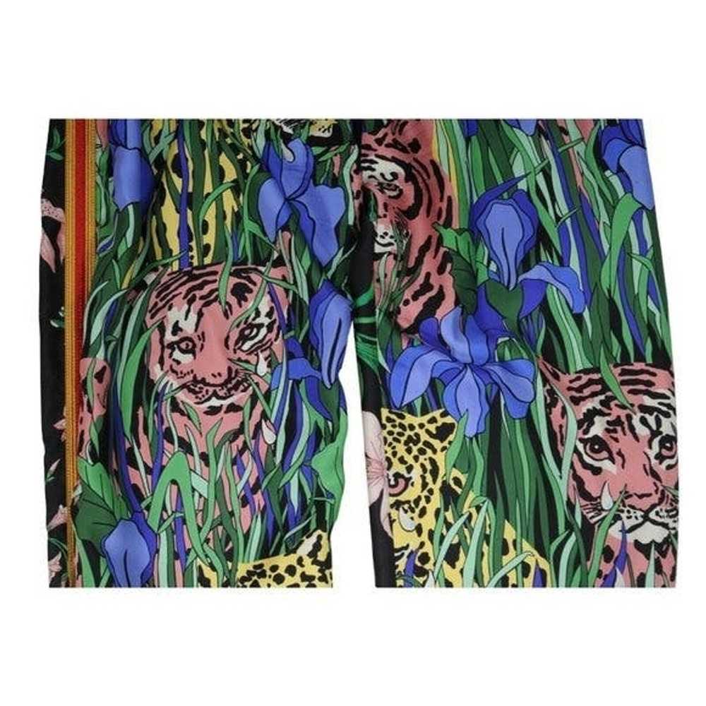 Gucci Flowy Joggers Size 26 Floral Tiger Side Str… - image 3